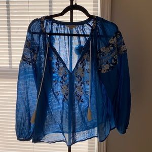American Eagle peasant top